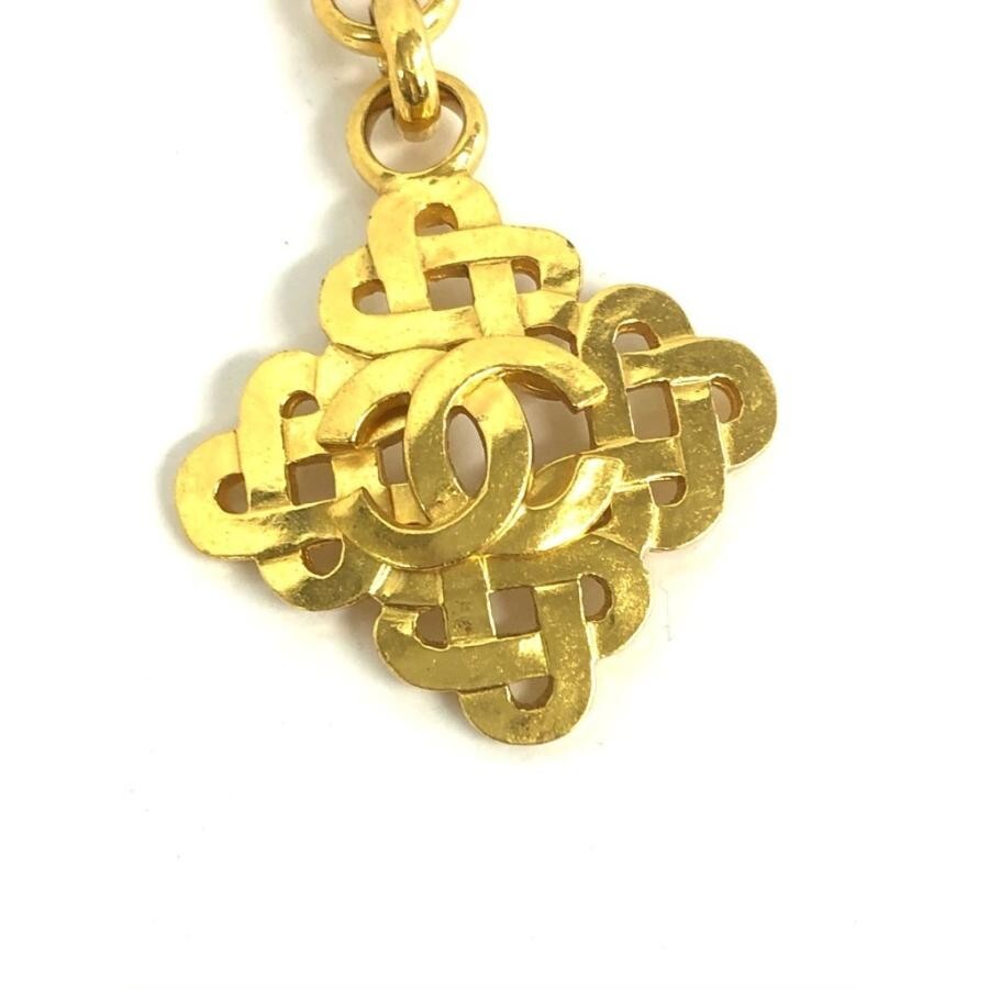 Chanel Key Ring GP Keychain Key Holder Gold Coco Mark 97P | eBay