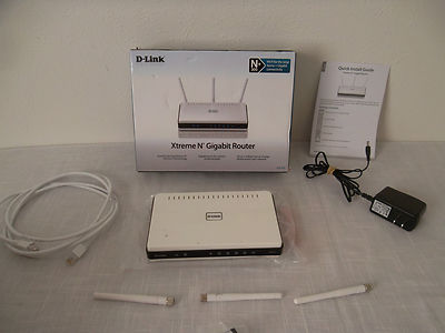 D-Link Xtreme Wireless-N Gigabit Broadband Router QoS 300N DHCP 802.11n DIR-655