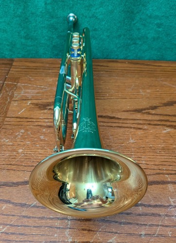 AMATI KRASLICE ATR-203 Bb TRUMPET WITH STRAIGHT MUTE CONES, CASE & MOUTHPIECE - Picture 11 of 19