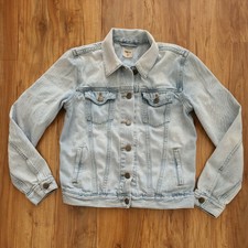 People Amelia Slouchy Trucker Denim 