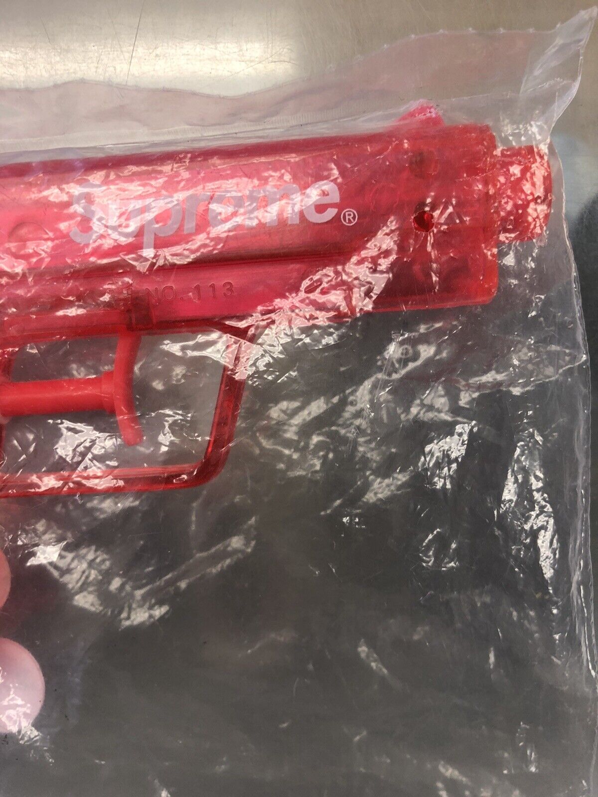 RARE SUPREME ITEM! RED SUPREME WATER GUN SQUIRT GUN PISTOL SS11 | eBay