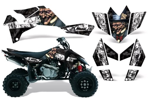 Kit Graphique Autocollants Pour Suzuki LTR450 2006-2009 - Marque AMR Racing, Finition Glossy, Made In USA