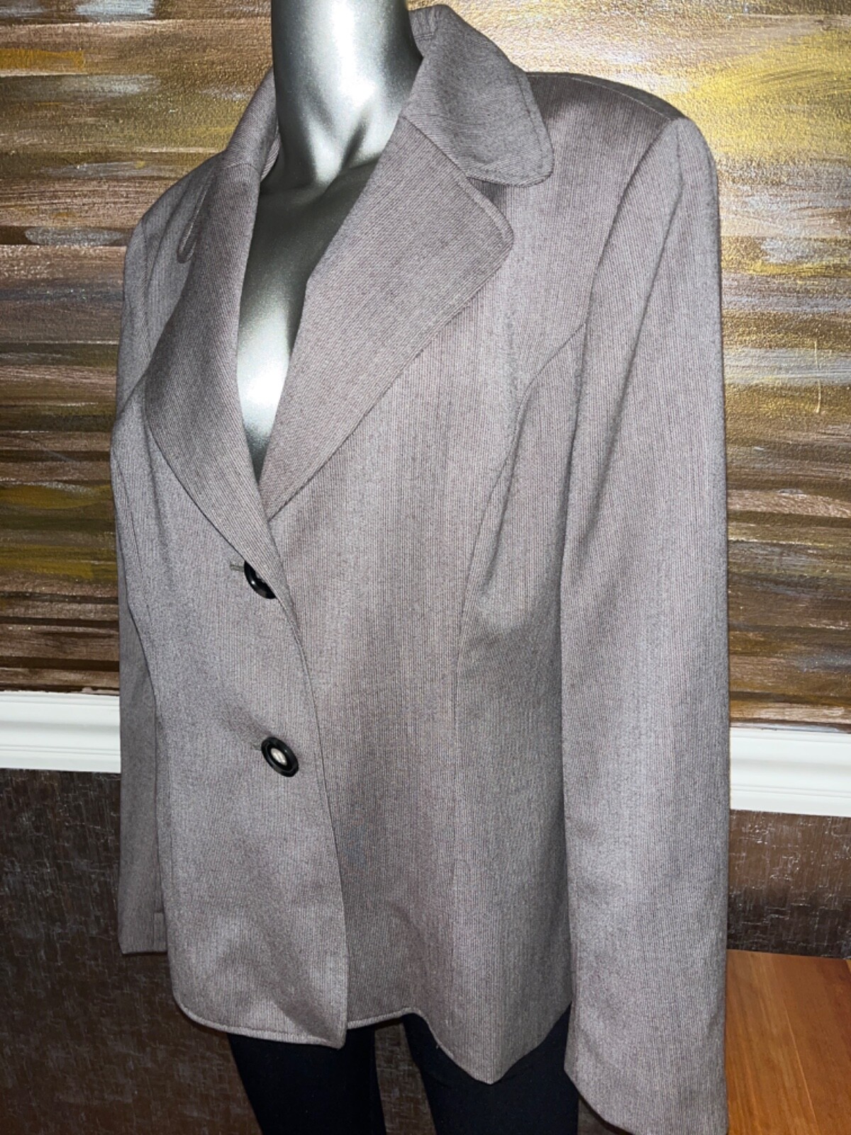 Talbots Brown Coordinate  Jacket Size XL - image 3