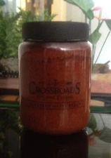 CrossRoads 26oz Jar Candle - Buttered Maple Syrup - Burns Hours 120-140 b//n