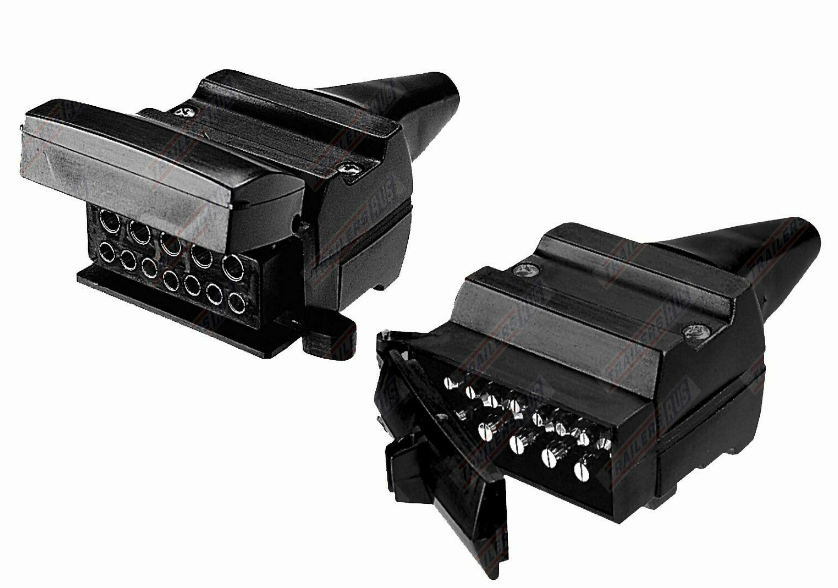 Portable Electric Brake Controller 12 Pin to 12 Pin sockets suits