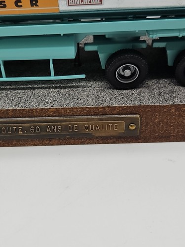 SCR RINCHEVAL TRACTOR TRAILER RENAULT CHEMICAL TANK DIECAST 12 INCHES - Picture 10 of 21