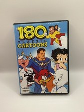180 Classic Cartoons DVD, 2008, 4-Disc Set Popeye, Superman, Felix The Cat