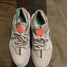 Nike Air Huarache Lace-Up Sneakers Colorblock...