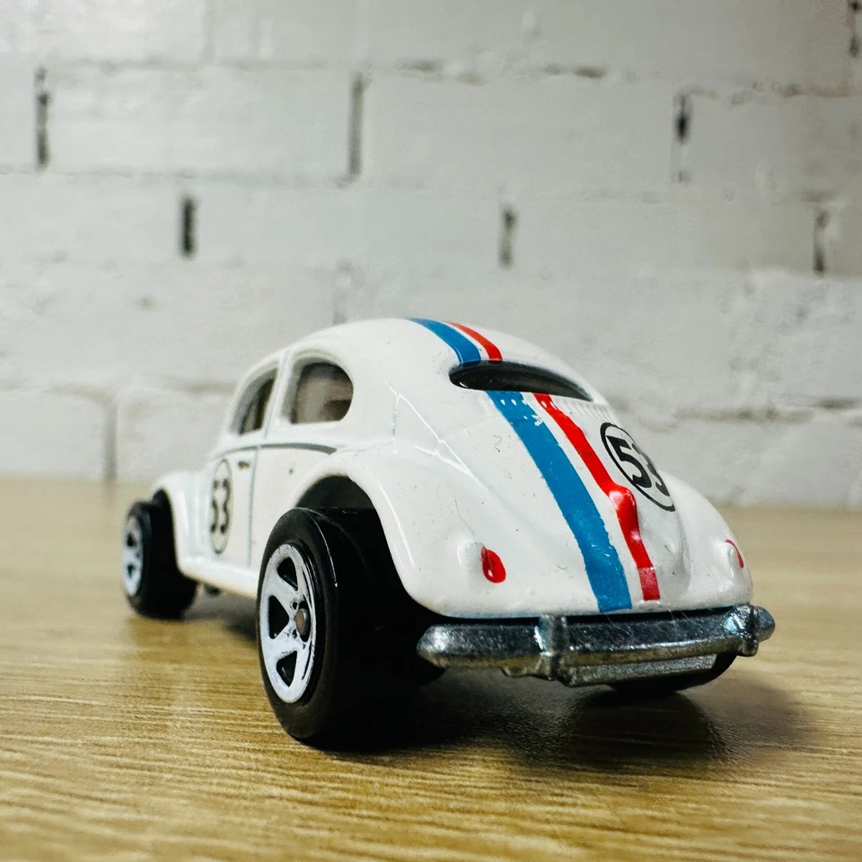 Herbie VW Volkswagen Classic Beetle Bug Gumball 53 2014 HW Taller Todas las Estrellas Foto 4 de 4