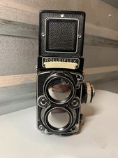Rolleiflex 2.8E TLR Camera Carl Zeiss Planar 80mm f/2.8 w/ Case  Lens Cap