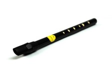 Feadog Key Of D Irish Tin Penny Whistle Traditional Instrument Black