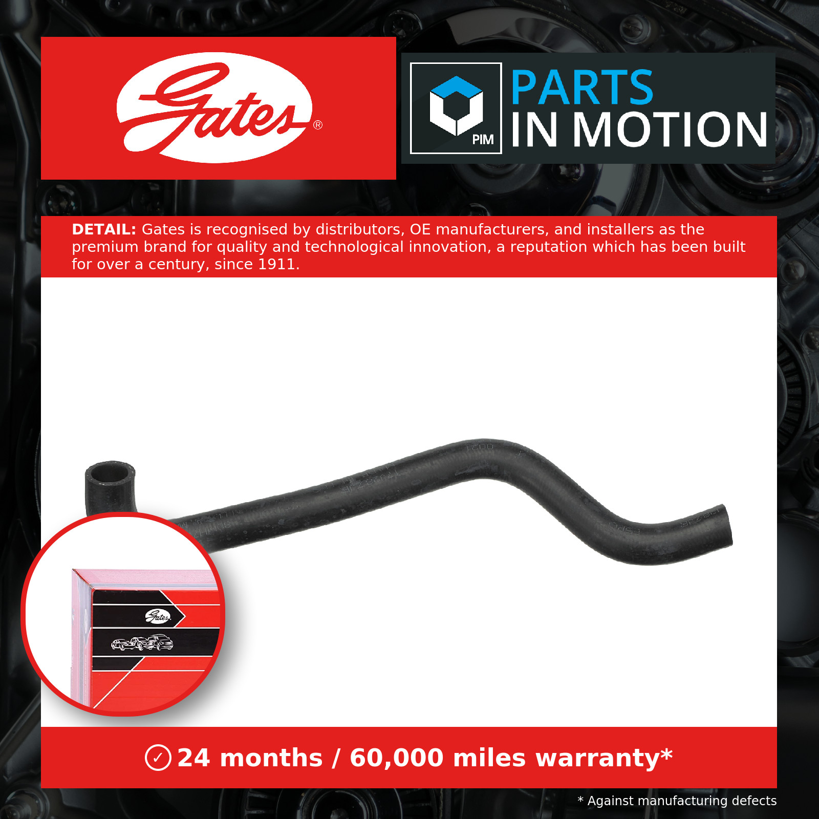 Gates 02-1793 Radiator Hose - Image 6