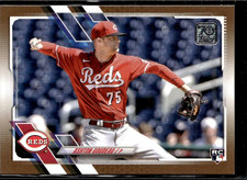 2021 Topps Baseball Gold /2021 Ashton Goudeau Reds US182 RC