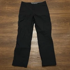 Eddie Bauer Mens Fleece Lined Hiking Pant Tech Pant Black Size 36x32