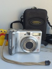 Canon PowerShot A560 Digital Camera Silver 7.1MP 4x Zoom tested