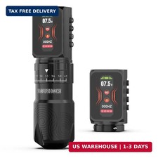 Wormhole 2 PCS 2,300mAh Battery Tattoo Gun Wireless Tattoo Machine, 7 Adjustable