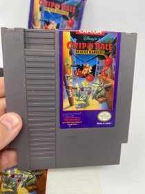 Disney's Chip 'N Dale: Rescue Rangers 1  (Nintendo NES) Complete in Box CIB