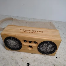 Otis & Eleanor Bongo Bamboo Goose Island Brewery Bluetooth Speaker