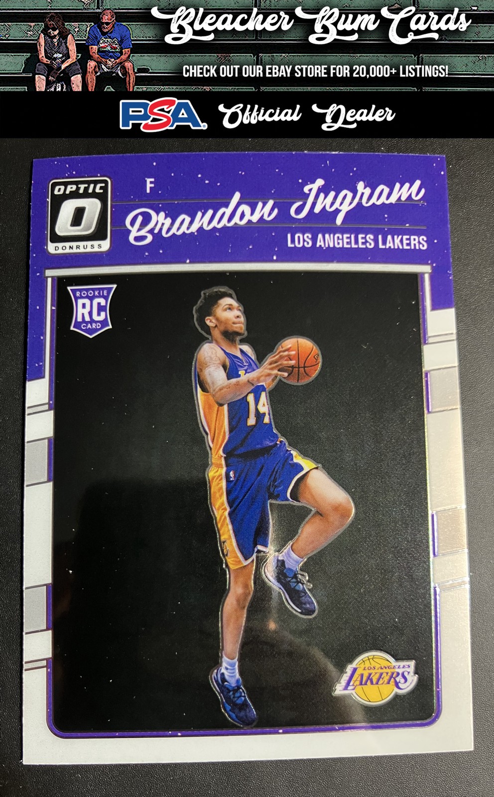 2016-17 Donruss Optic 152 Brandon Ingram Rookie