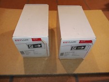 2x EsyLux SLB FLP Notleuchte EN10026805 NEU