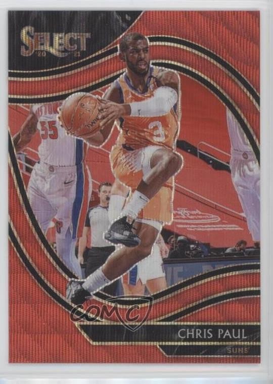 2020-21 Panini Select Courtside Red Wave Prizm Chris Paul #209 10d8