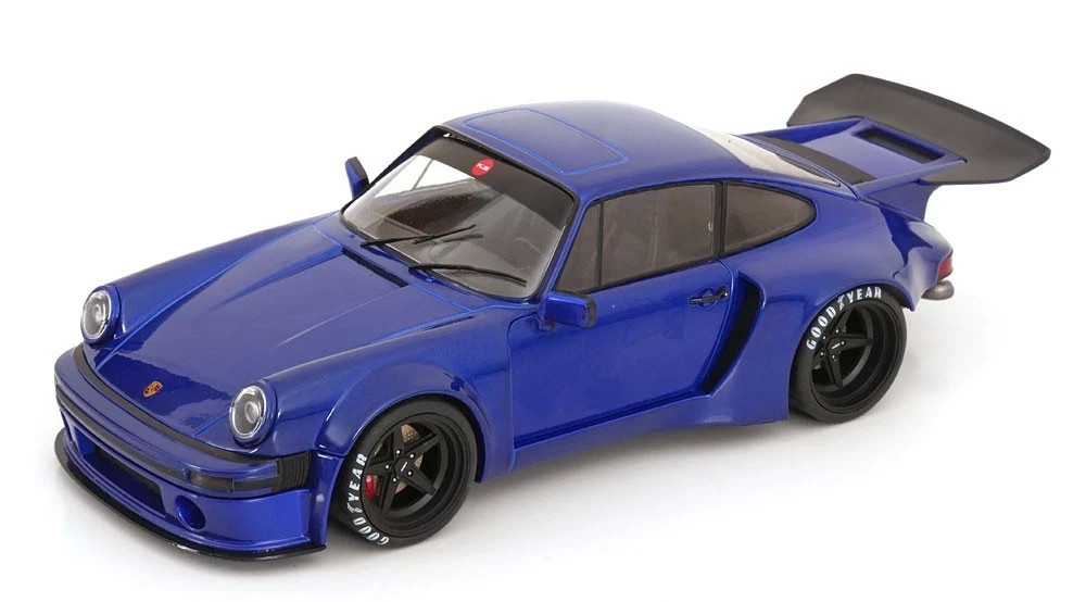 Porsche 911 KS-R 2024 voiture de collection Solido 1/18 bleu métallisé 1810503