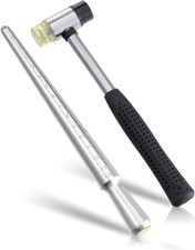Ring Sizer, Can be Hammered Solid Ring Mandrel and Jewelry Rubber Mallet, Nte...