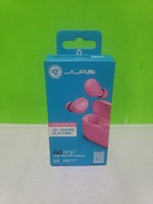 JLab GO Air POP True Wireless Earbuds 32 Hours Playtime Compact Design Brand New