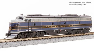 Broadway Limited 8814 EMD E8A, B&O 94A, As-Delivered, Paragon4 Sound /DC/DCC N