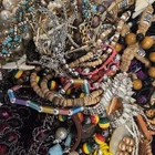 Huge 25+ lb Costume Jewelry Lot: Vintage to Modern Mix - NWT, Wearable & Craft