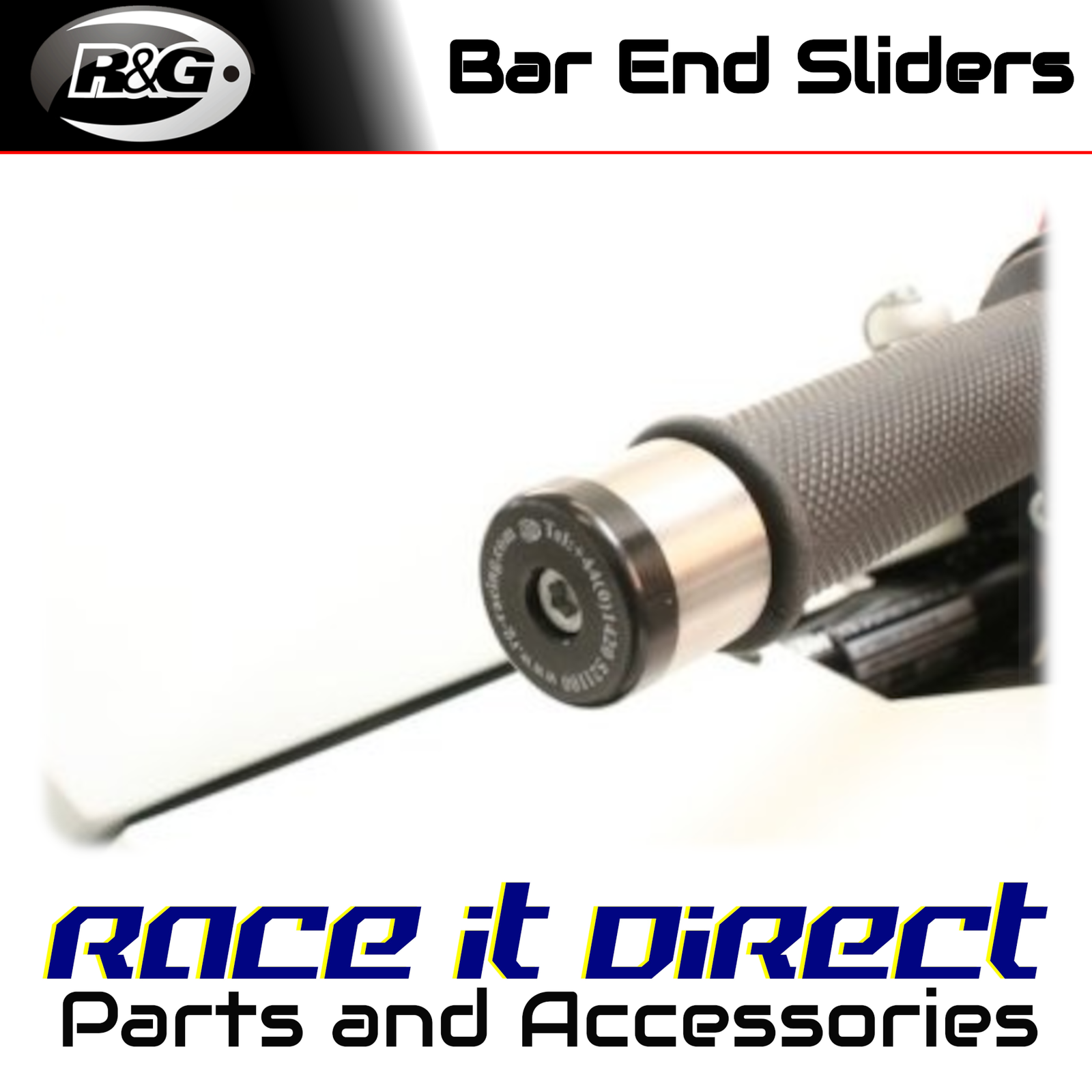 R&G - BE0040BK - Bar End Sliders