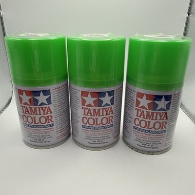Tamiya PS-28 Fluorescent Green R/C Spray 100 ml Lot Of 3 New Sealed