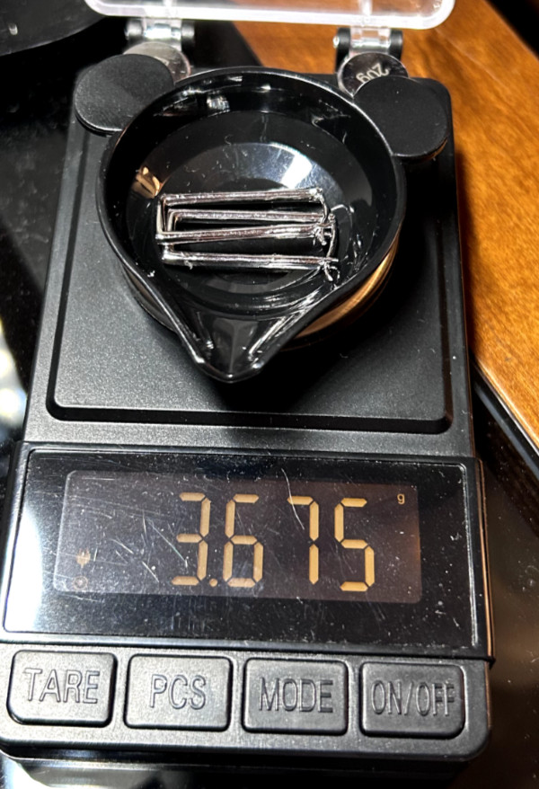 Silver Rectangular Small Hoop Earrings, 1" long, … - image 6