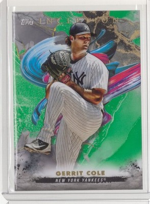 2023 Topps Inception #12 Gerrit Cole Green AB