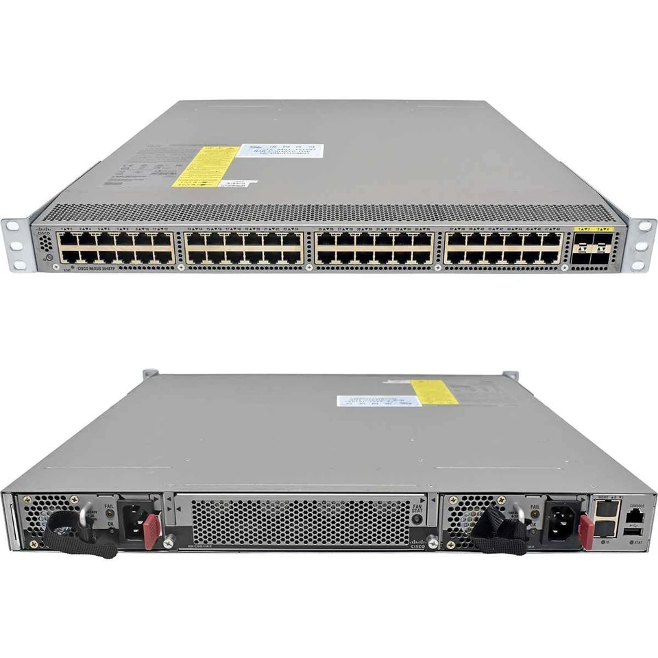 Cisco Nexus N3K-C3048TP-1GE 68-4214-03 48-Port GE Switch 4x10G SFP+ Rack Ears - Bild 3 von 4