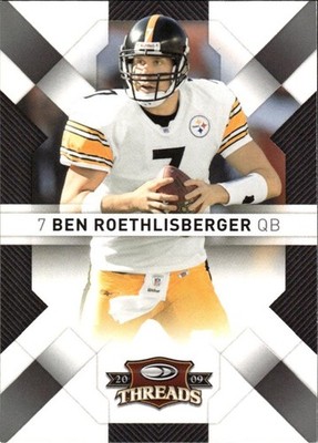2009 Donruss Threads #77 Ben Roethlisberger
