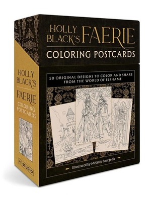 Holly Black's Faerie Coloring Postcards: 50 Original Designs to Color and Share