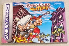 Manual Only Warning No Rules Take Phat Game Boy Advance GBA