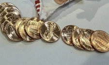 2025-D Single Penny From GEM BU OBW 1c Roll~~ FREE SHIPPING!!!!!!!