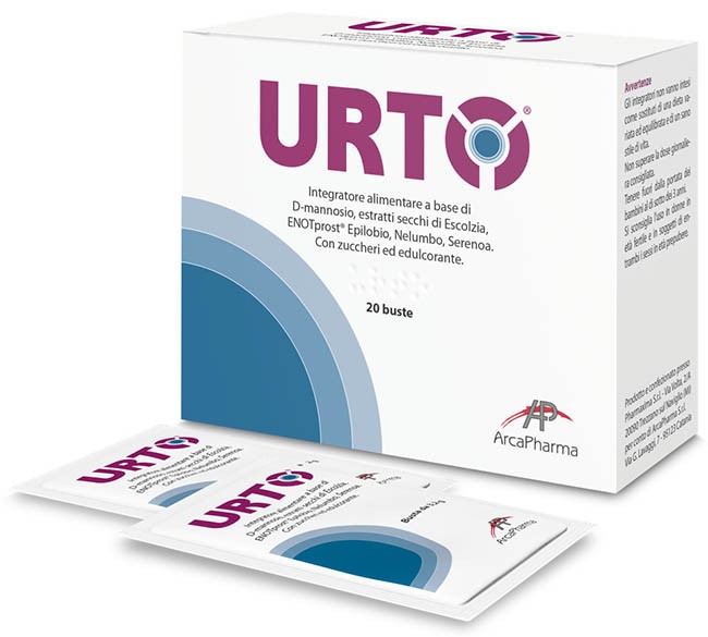 Urto 20 Bustine Integratore Prostata: Benessere Vie Urinarie Arcapharma