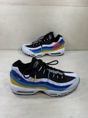 Nike Air Max 95 Windbreaker White Multicolor AJ2018-123 Sneakers US Men's 10