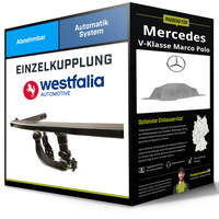 Abnehmbare AnhäNgerkupplung FüR Mercedes V-Klasse Marco Polo 15- W447 Westfalia