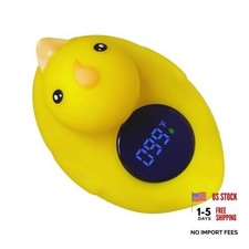 Baby Bath Thermometer - Accurate Water Temperature Monitor, Fun Floating Toys