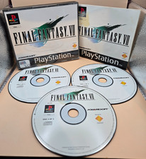 Final Fantasy VII 7 - Sony Playstation One PS1 - Boxed with Manual 