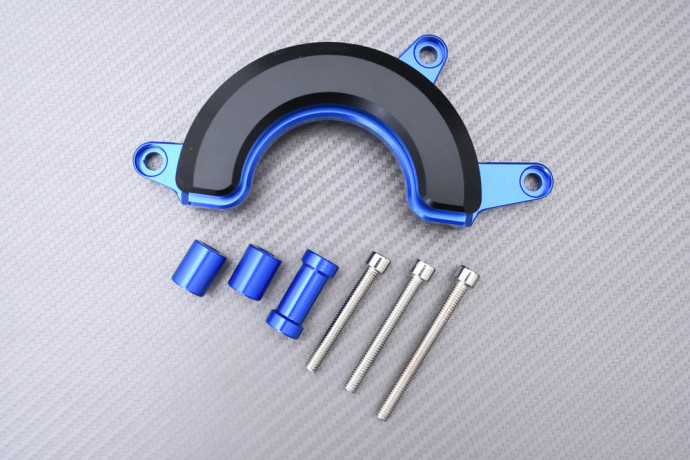 Sabot de protection bleu Honda CB650F idéal pour sécuriser vos balades de week-end