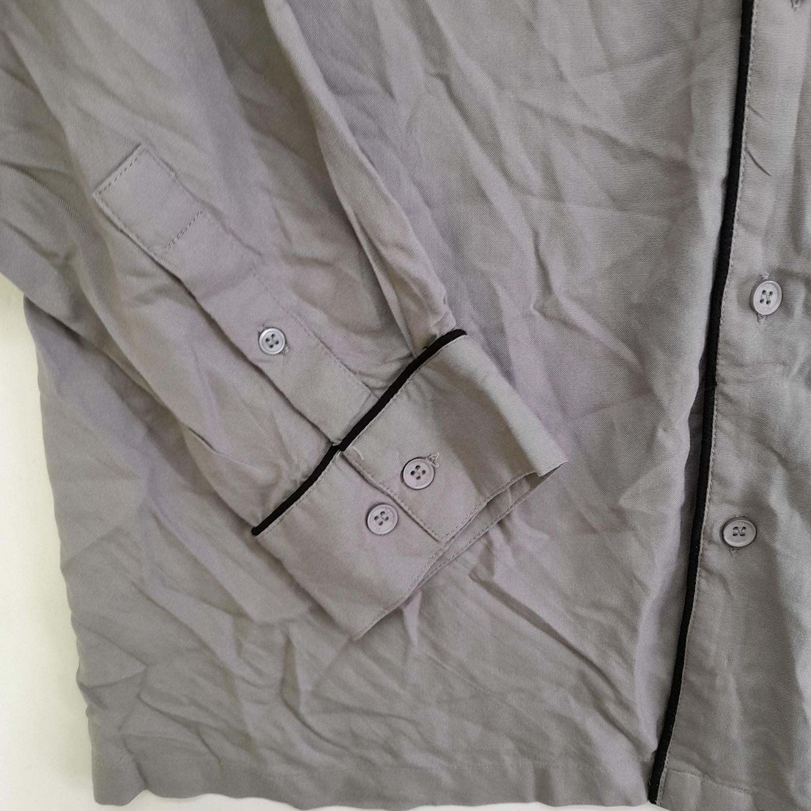 T shirt uomo Native Youth L grigia 100% altra manica lunga basic