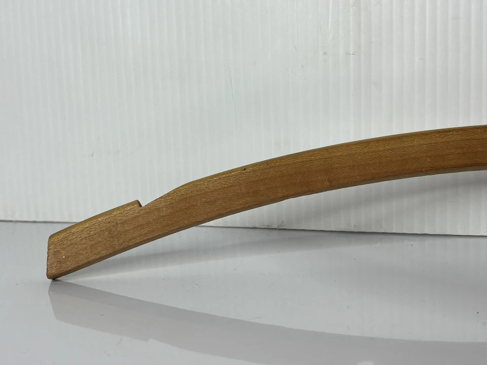 Vintage 30s New York Hilton at Rockefeller Center Wooden Clothes Clothing Hanger - Image 4 of 4