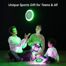 TOSY Ultimate LED Flying Disc GREEN 36 LEDs Rechargeable SEALED NEW