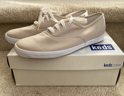 Keds Champion 2K CVO Stone Canvas Shoes Women's 7 1/2 M #WF34300 FREE SHIPPING