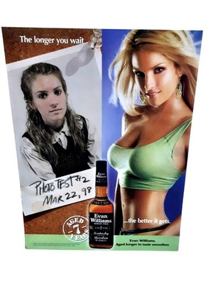 2005 Evan Williams Kentucky Straight Bourbon Whiskey Vintage Print Ad
